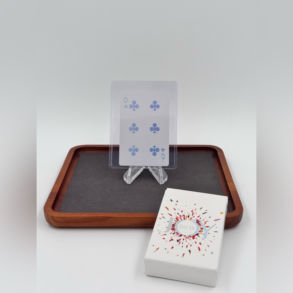 6 of Clubs Collectible Dior Playing Card